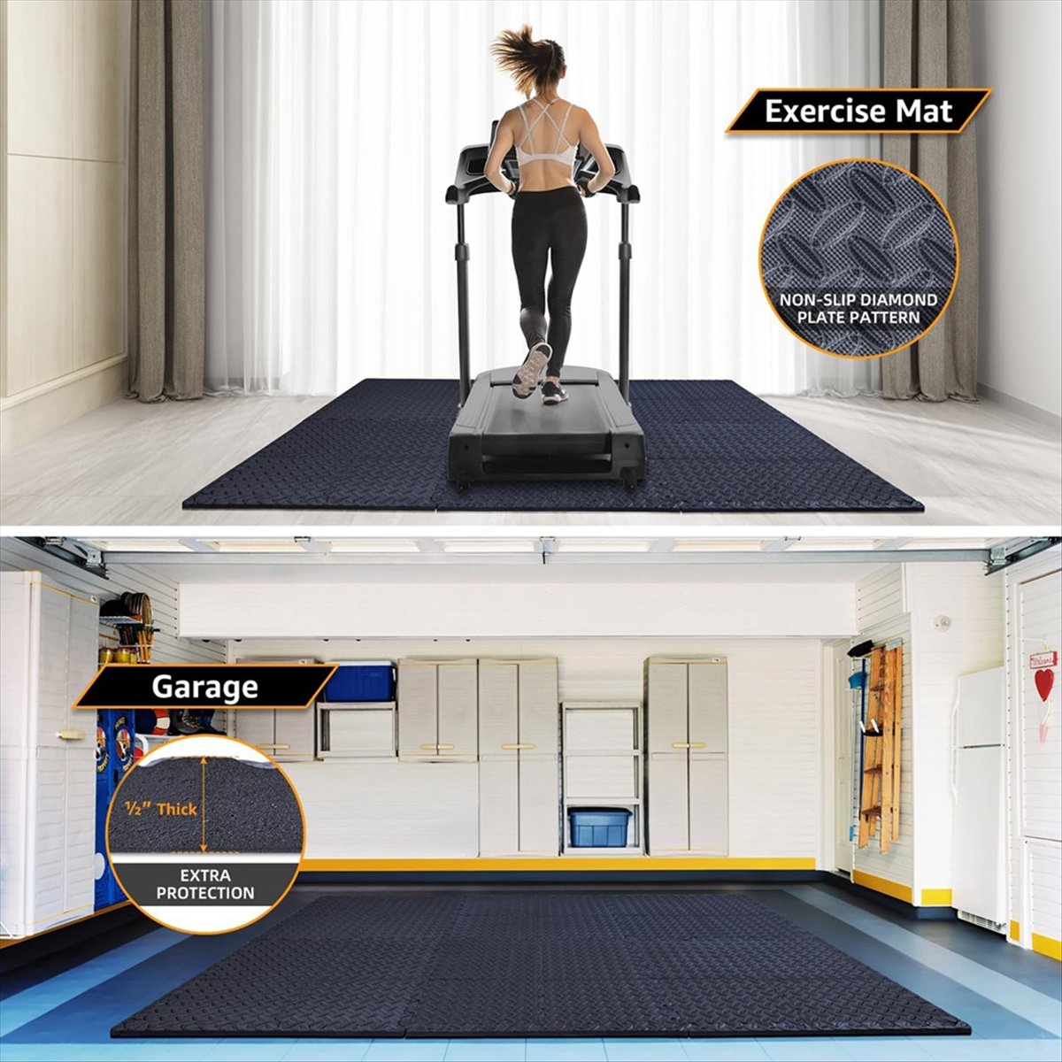 New arrival  12 Pack Floor Exe - Home Gym Yoga ulasan dan harga