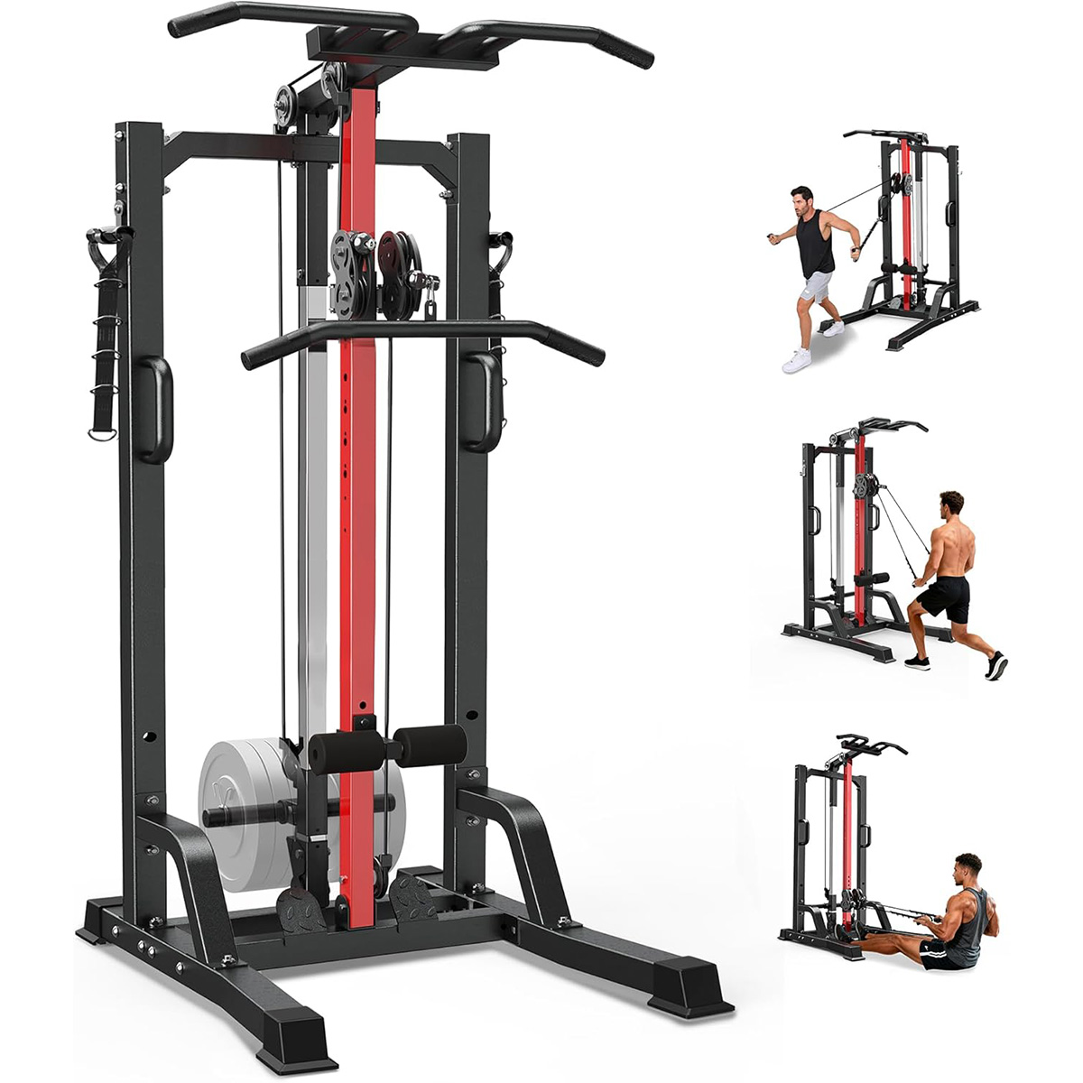 Pooboo Home Gym Machine - High - Leg Home Gym Workout ulasan dan harga