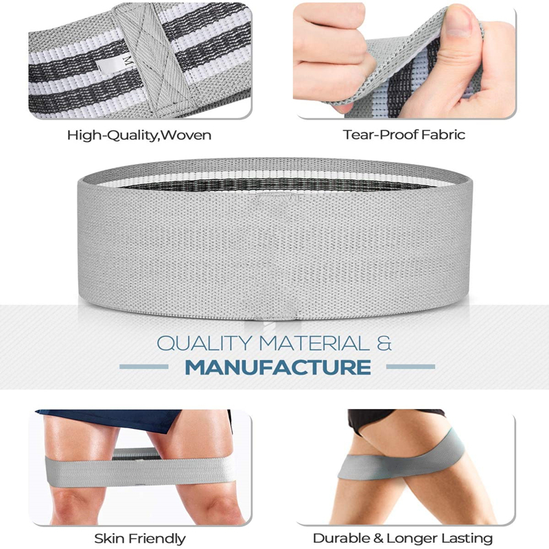 3PCS Women Men Fabric Resistan - Home Gym Routine ulasan dan harga