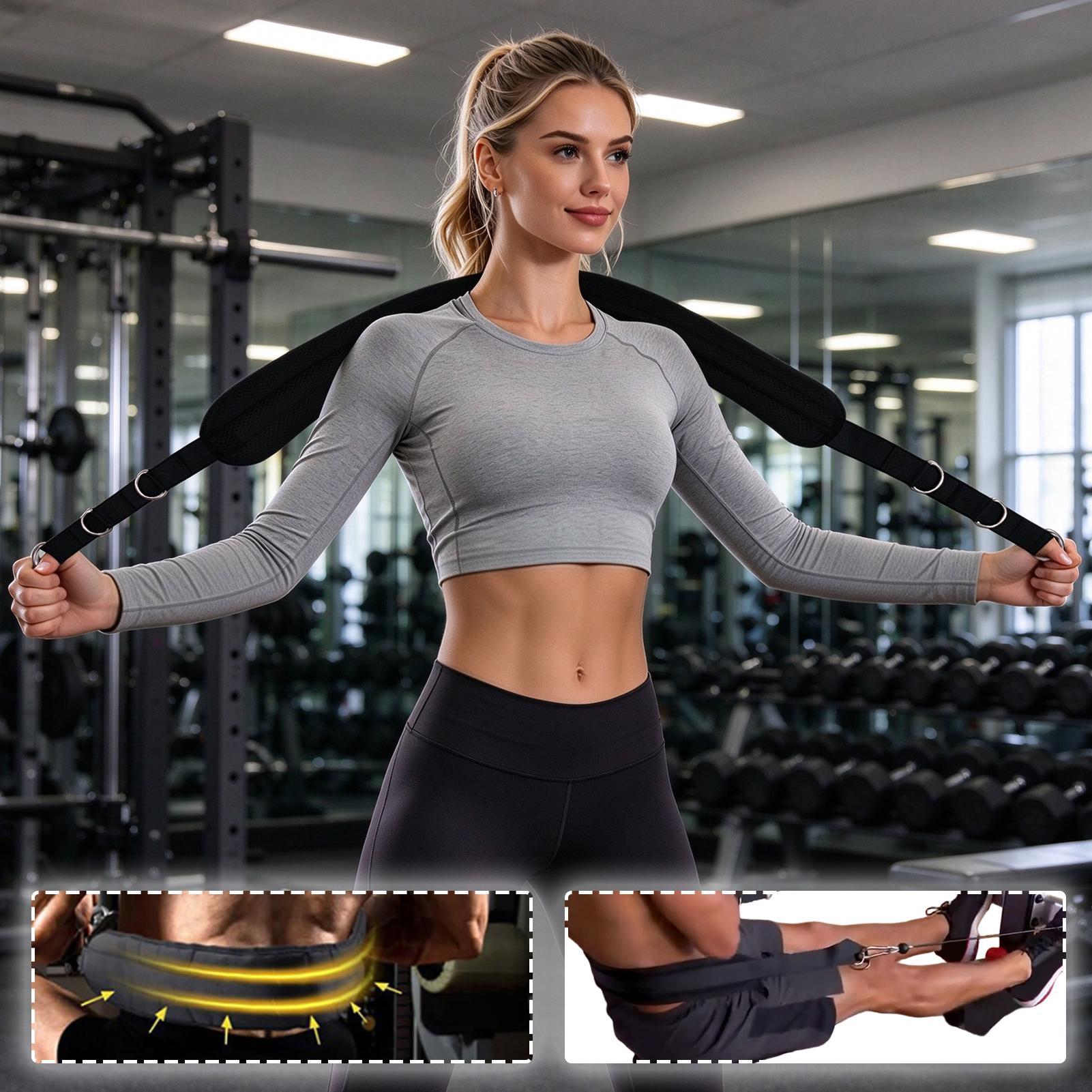 Leg Press Rowing Strap Adjusta - Leg Home Gym Workout ulasan dan harga