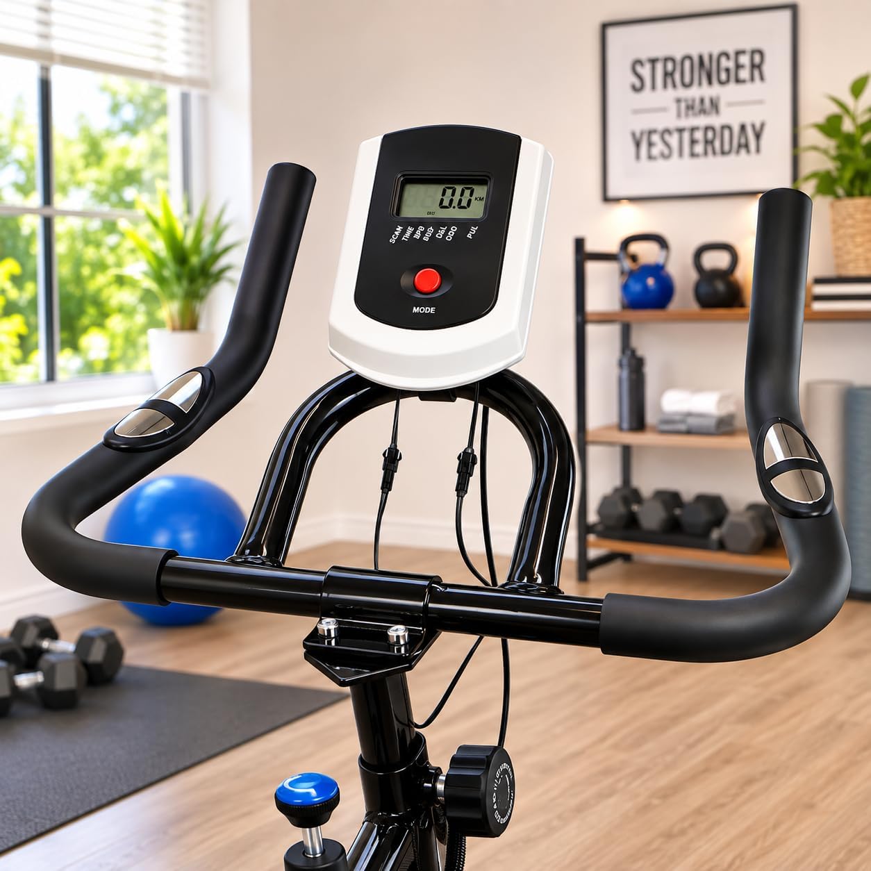 Stationary Exercise Bicycle In - Home Gym Routine ulasan dan harga