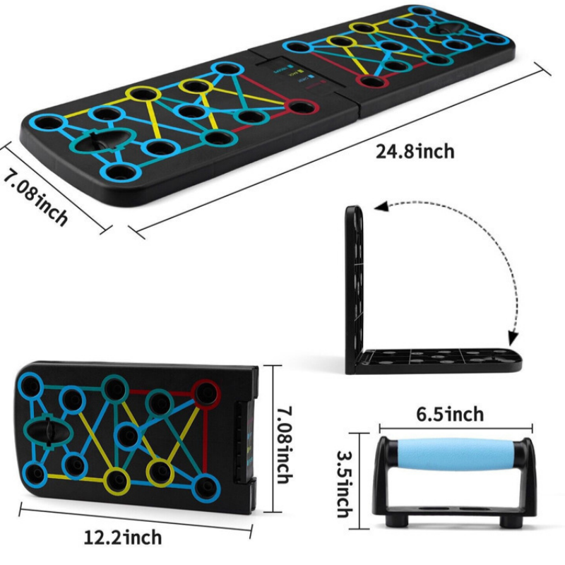 Prone Board Set, Foldable Pron - Home Gym Routine ulasan dan harga
