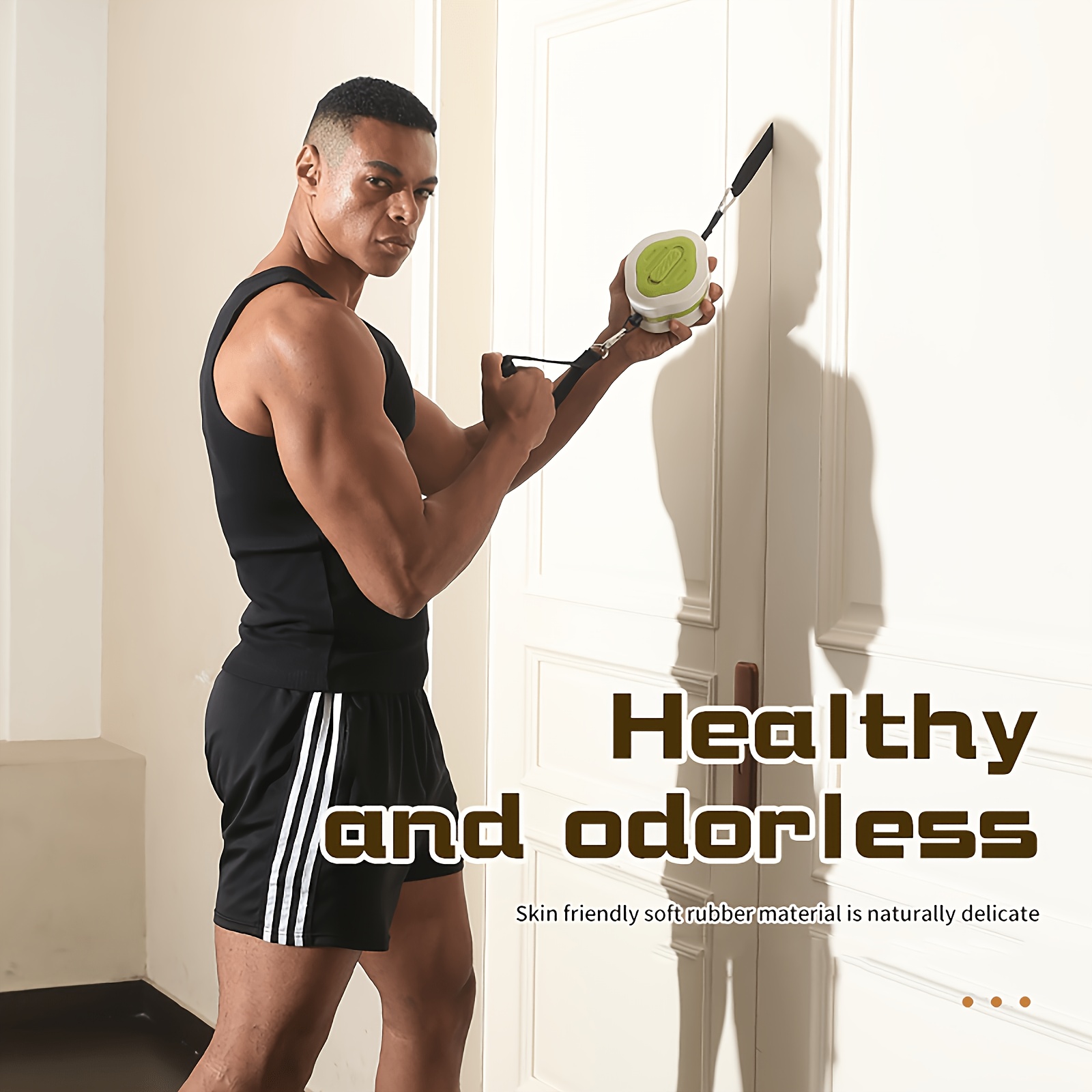 Portable Retractable Cable Tra - Home Gym Equipment Set ulasan dan harga