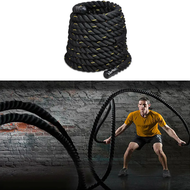 9M Fitness Heavy Undulation Ba - Battle Rope Heavy ulasan dan harga