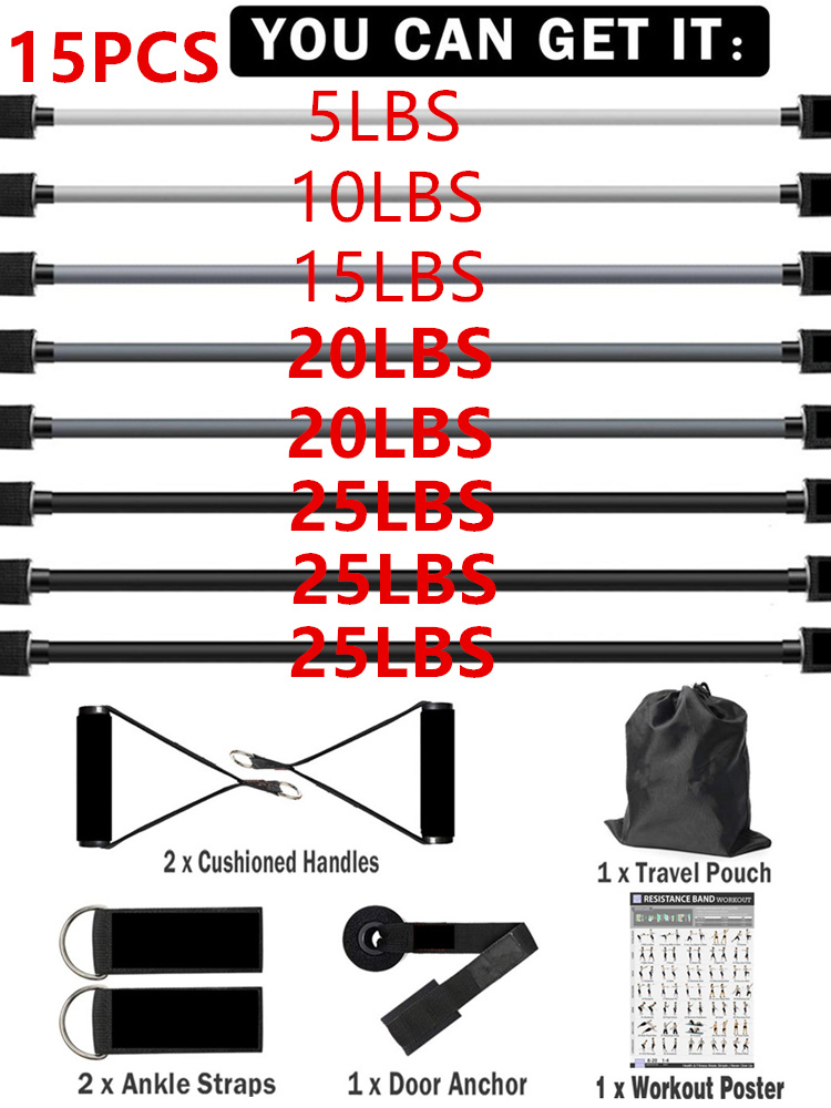 145lb Fitness Booty Resistance - Home Gym Routine ulasan dan harga